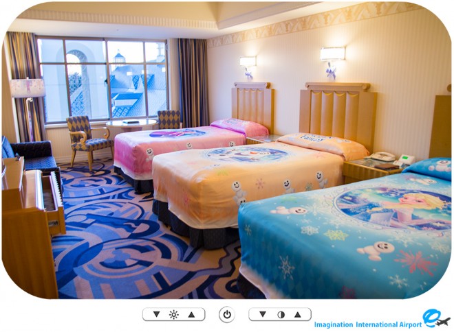 【ホテル】ディズニーアンバサダーホテル アナとエルサのフローズンファンタジー スペシャルルーム　-TDR1601